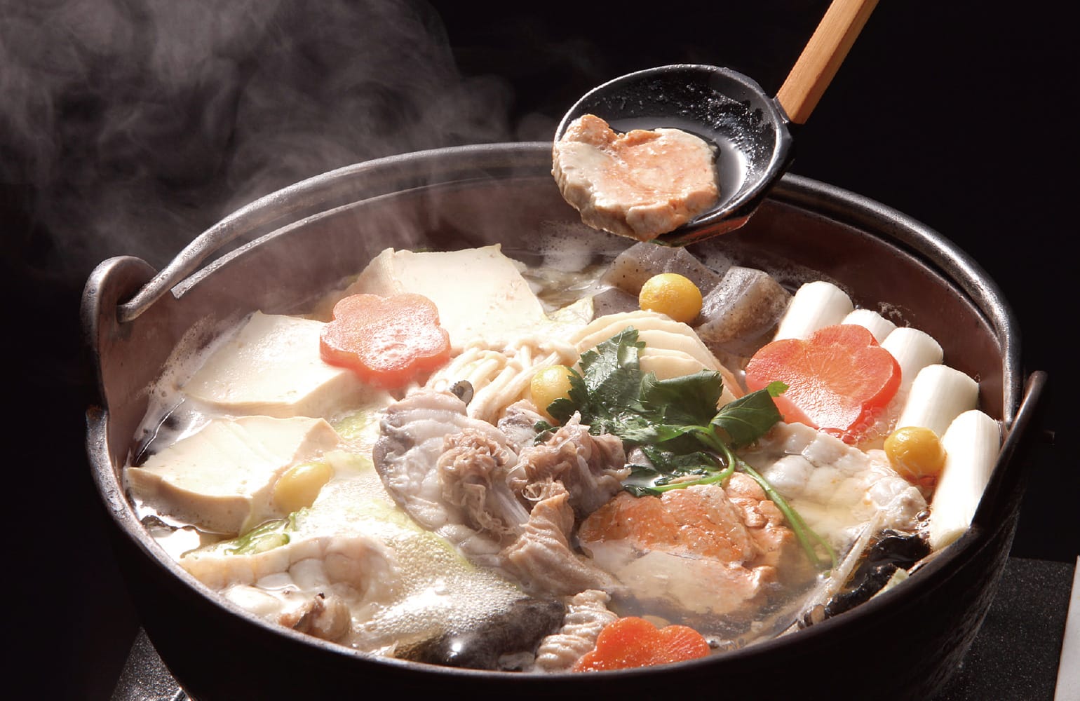 水戸山翠の元祖あんこう鍋 一人前