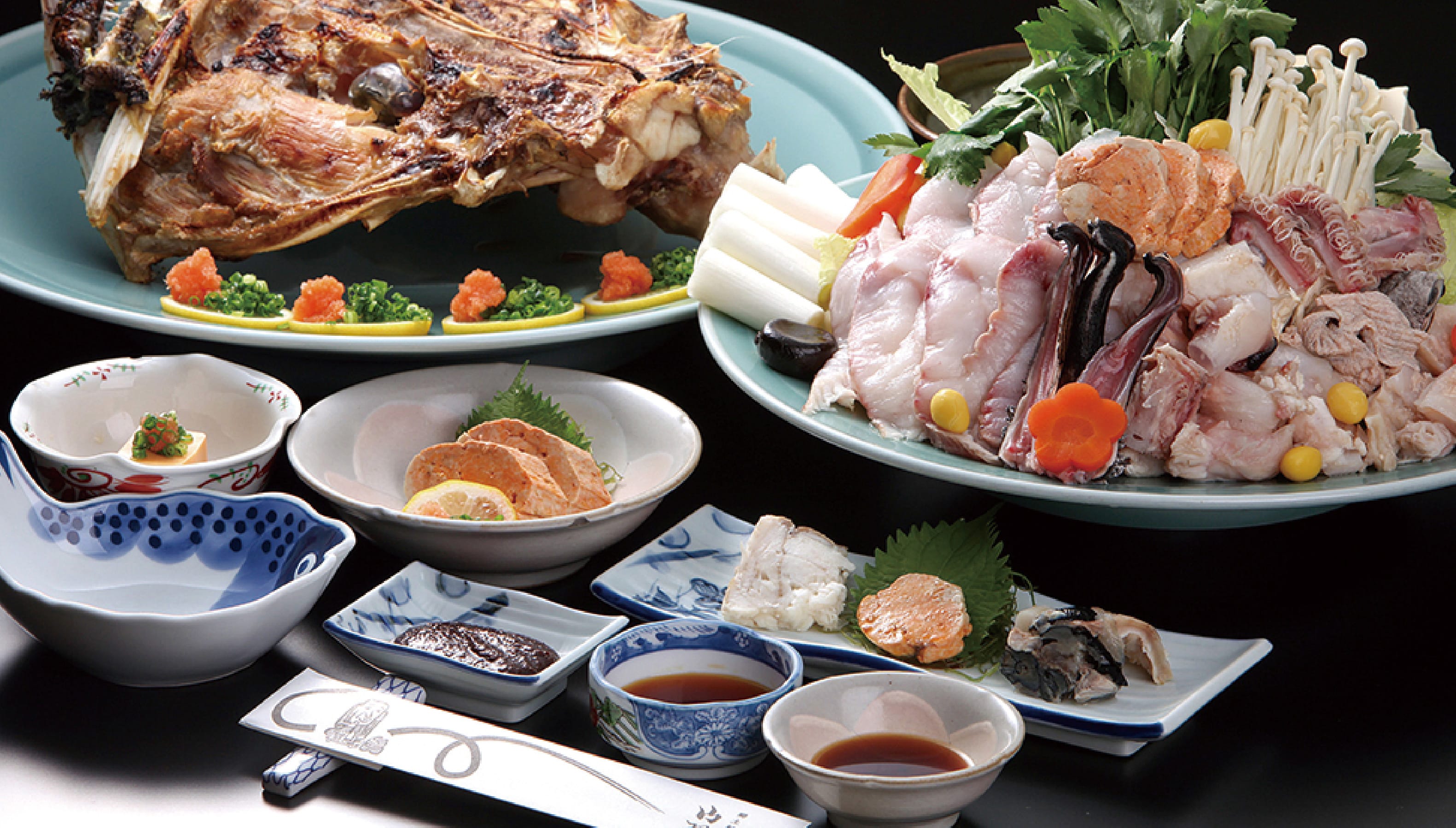 水戸山翠のあんこうフルコース