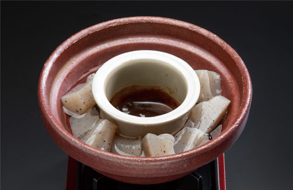 水戸山翠の茹でこんにゃく