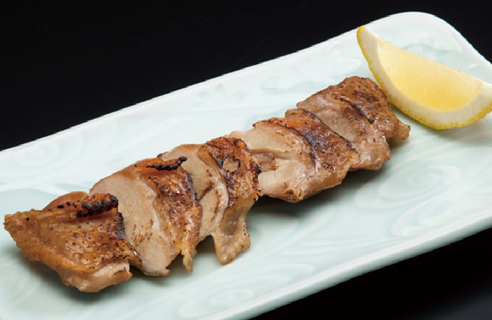 水戸山翠のしゃも塩焼き