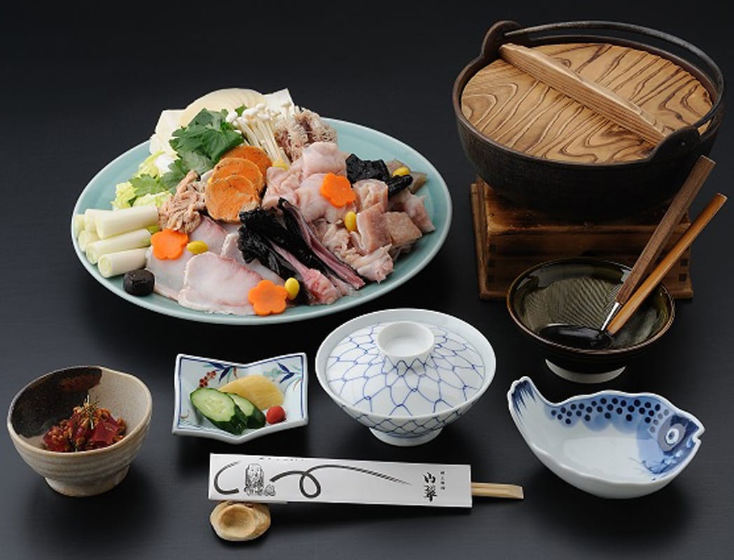 水戸山翠の冬の御馳走 風花