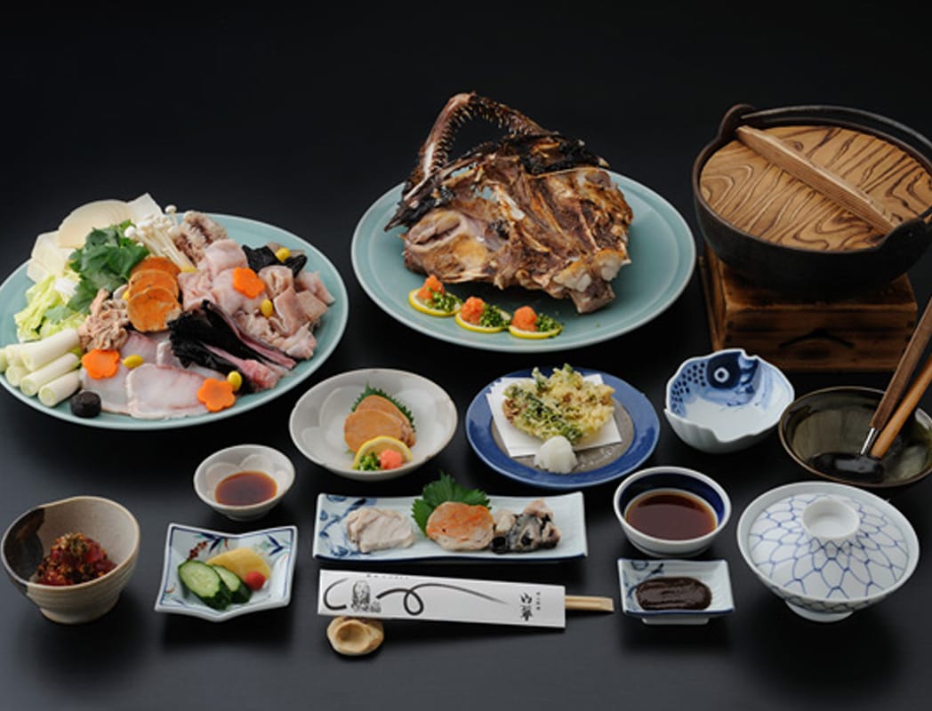 水戸山翠の冬の御馳走 千鳥