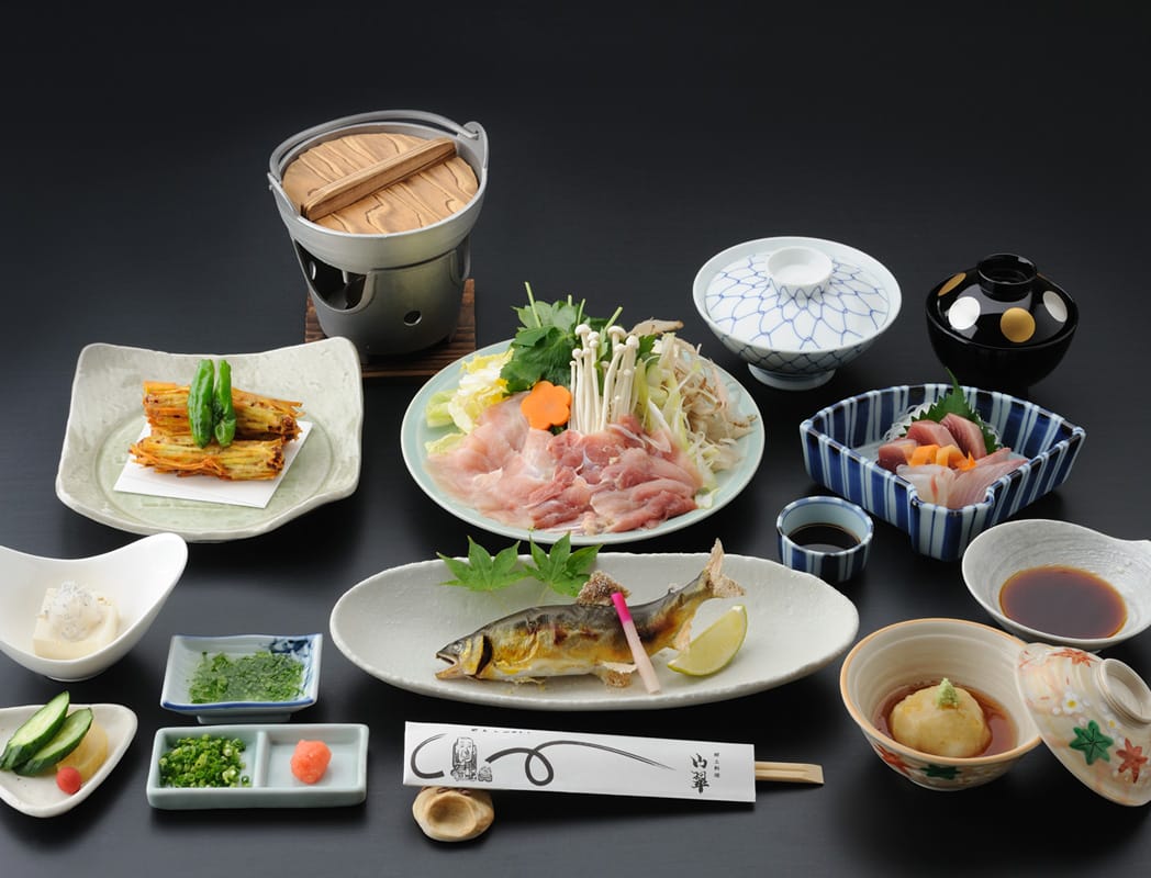 水戸山翠の夏の郷土膳 朝凪